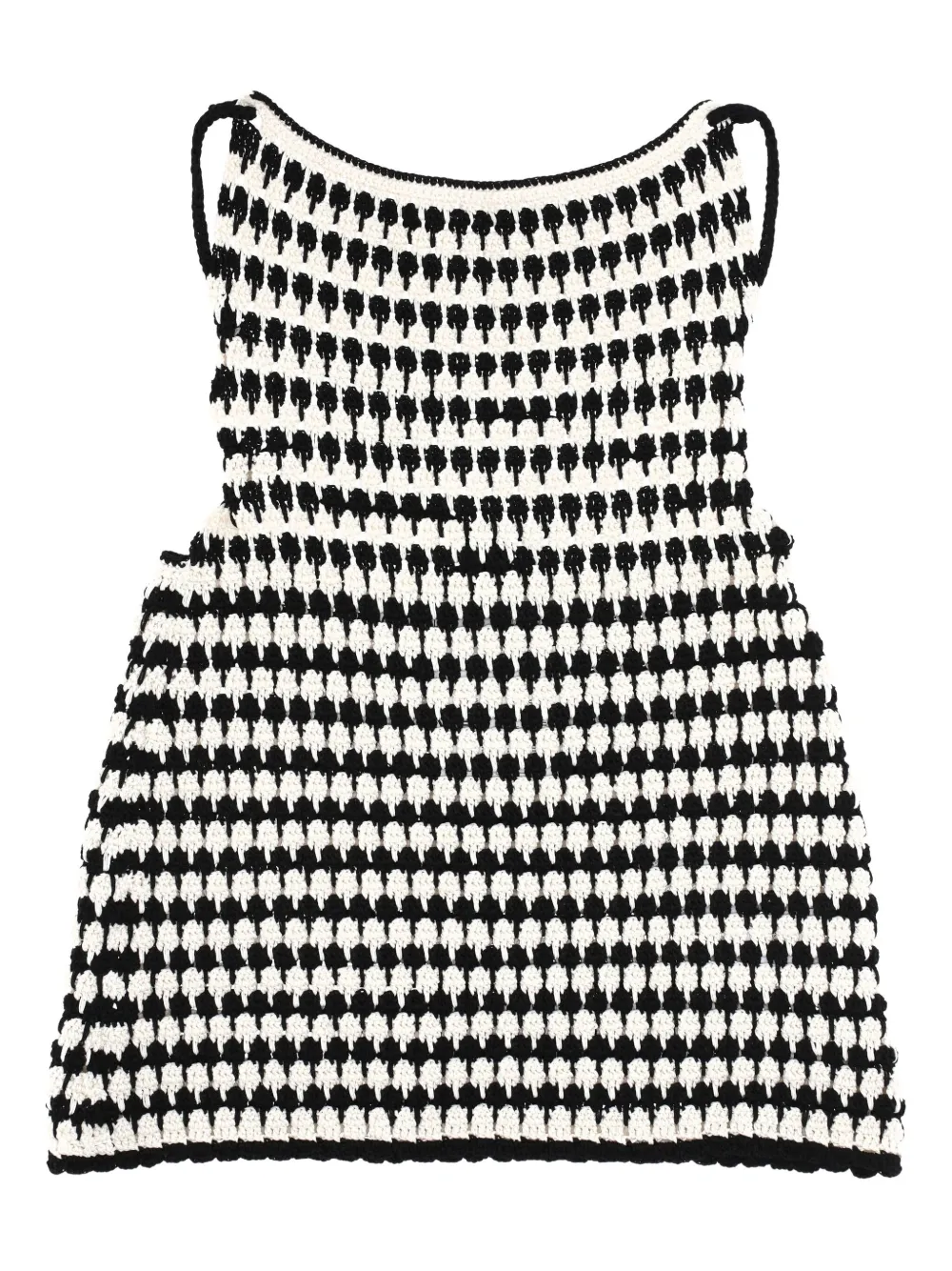 Клетчатое платье в технике кроше Giuseppe Di Morabito, черный
Клетчатое платье в технике кроше Giuseppe Di Morabito, черный