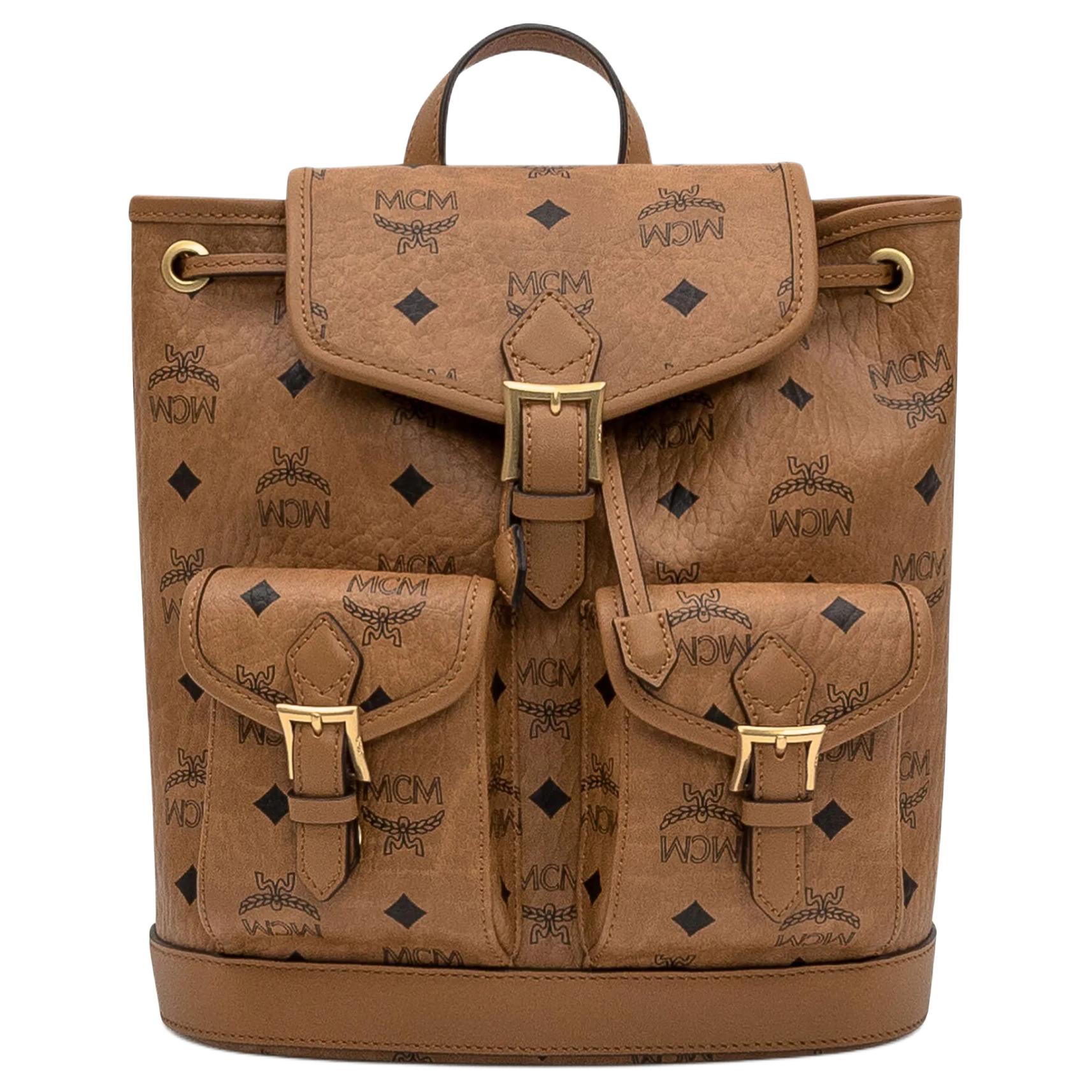 MCM Монограмма Рюкзак с Пряжкой
MCM Монограмма Рюкзак с Пряжкой