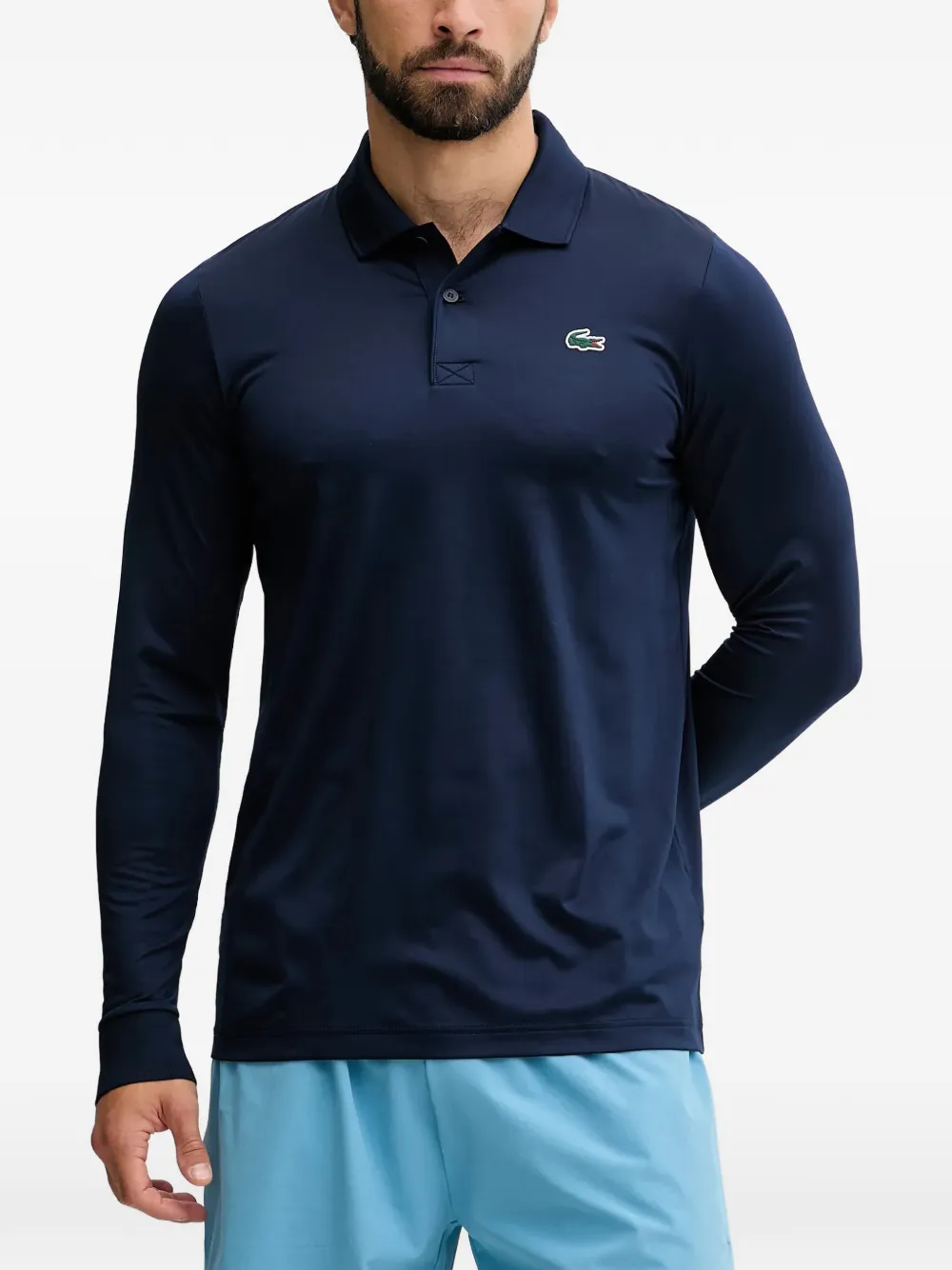 Рубашка поло с длинными рукавами Lacoste, синий
Рубашка поло с длинными рукавами Lacoste, синий