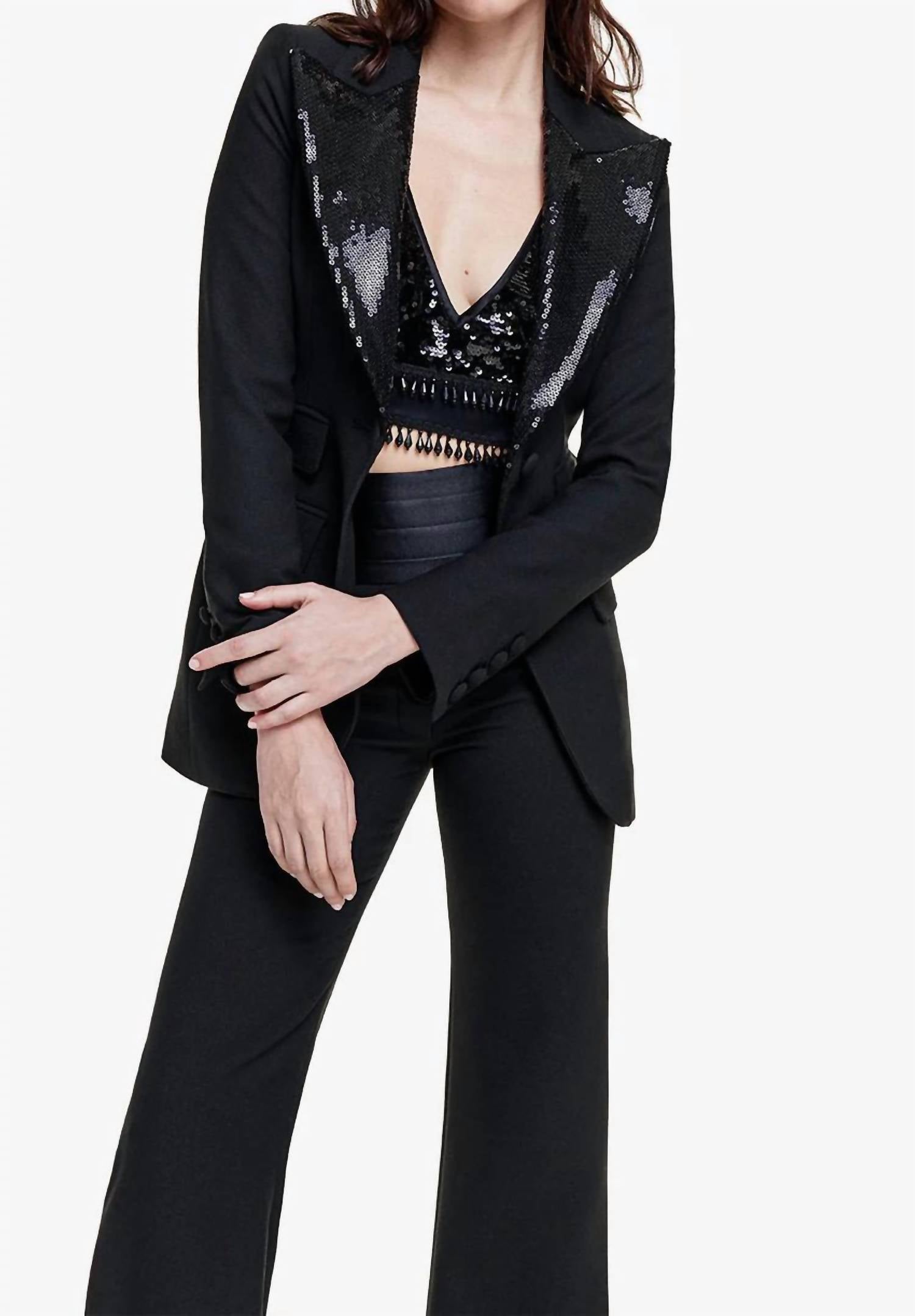 Smythe Блейзер-смокинг Birkin из черного пике
Smythe Блейзер-смокинг Birkin из черного пике