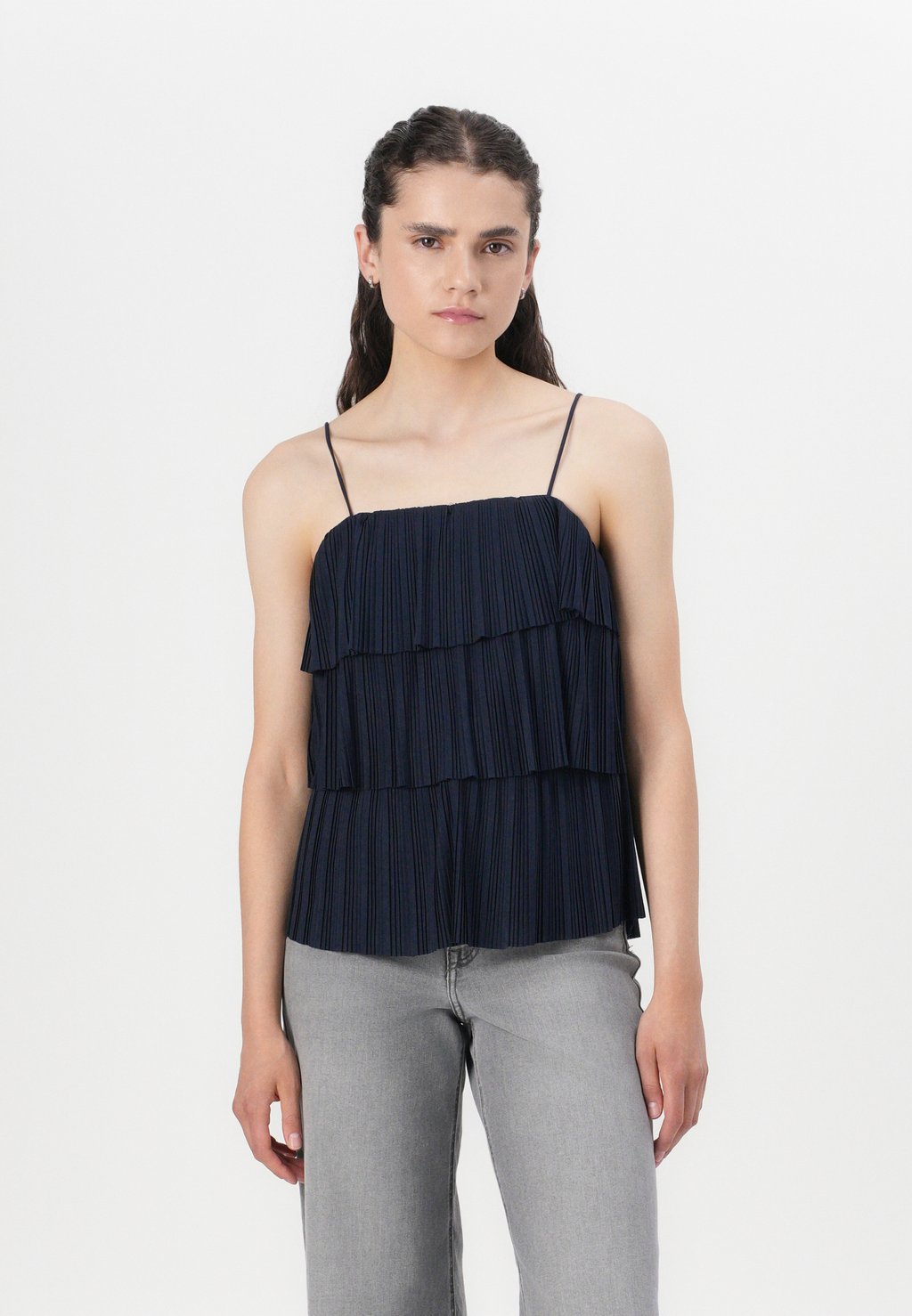 Блуза ONLSHEA BOX - Top ONLY, темно-синий 
Блуза ONLSHEA BOX - Top ONLY, темно-синий