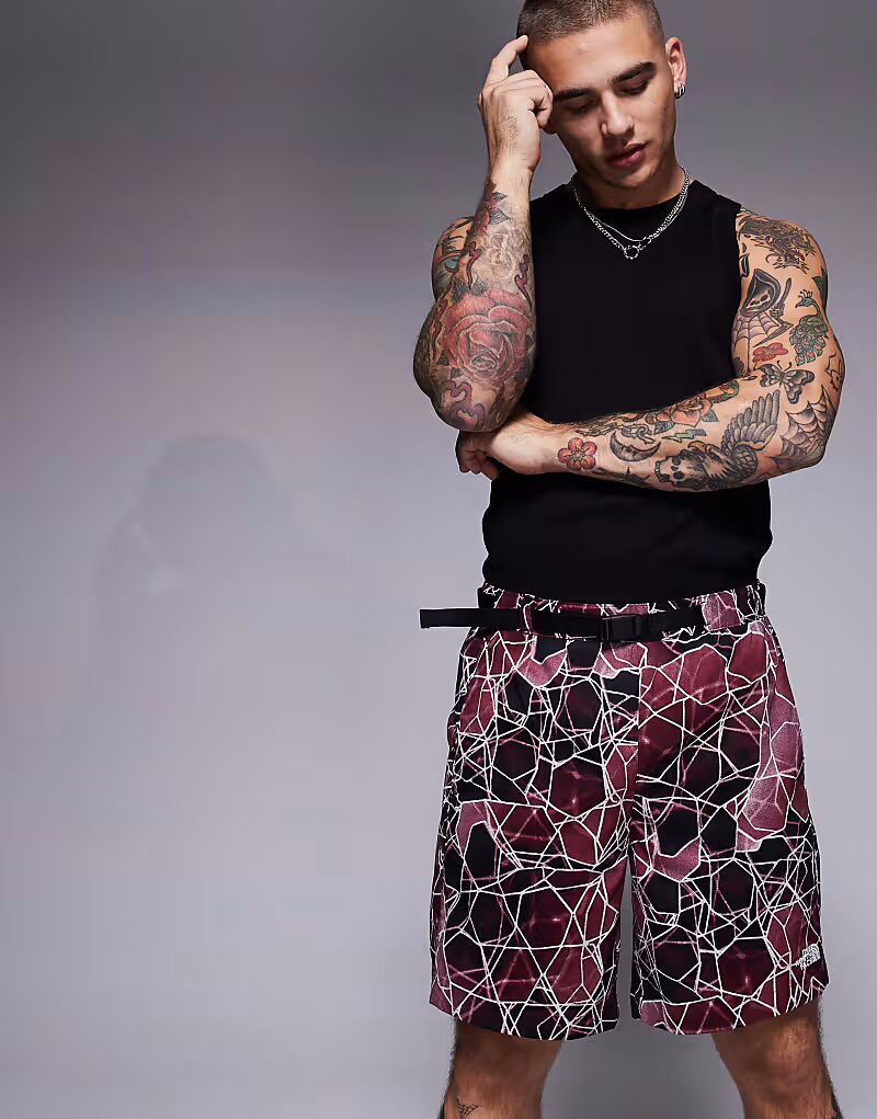 Шорты North Face Class V Pathfinder с логотипом и поясом в бордовом цвете The North Face
Шорты North Face Class V Pathfinder с логотипом и поясом в бордовом цвете The North Face