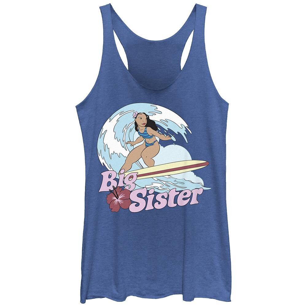 Майка с графическим рисунком Disney's Lilo & Stitch Juniors Nani Big Sister Racerback Licensed Character, цвет Rylheather
Майка с графическим рисунком Disney's Lilo & Stitch Juniors Nani Big Sister Racerback Licensed Character, цвет Rylheather