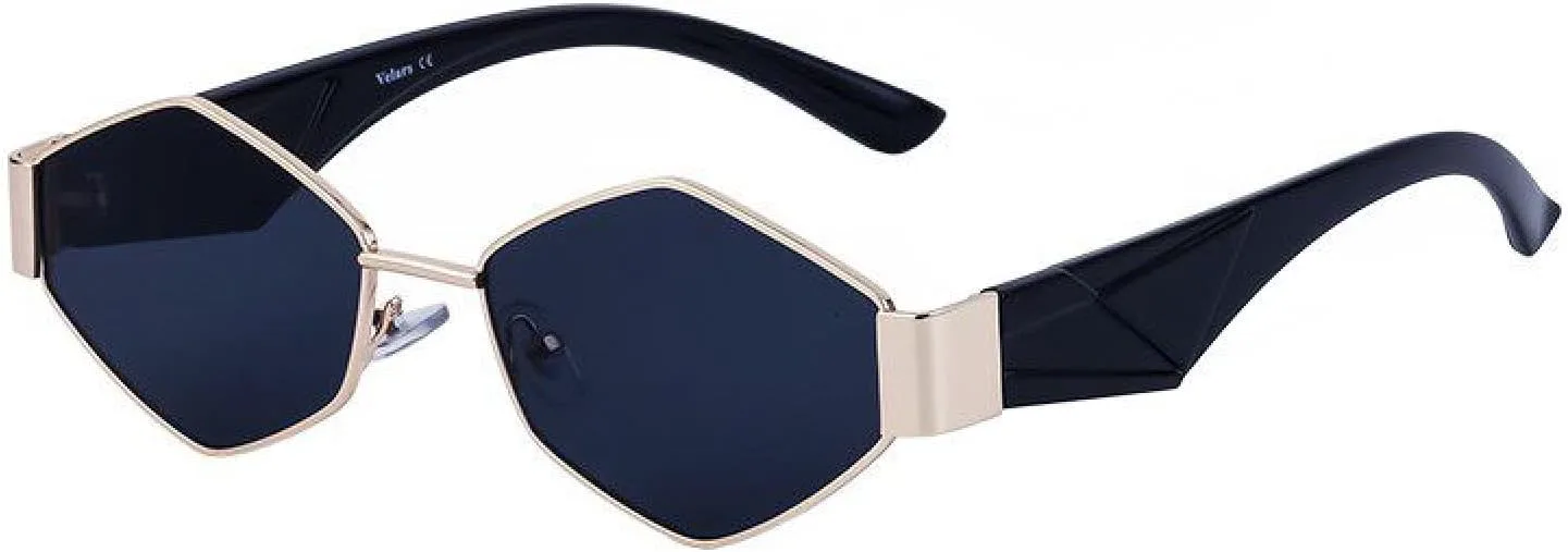 Модные шестиугольные солнцезащитные очки для женщин, роскошные уникальные многоугольные очки для мужчин, винтажные очки в маленькой оправе TVTBBVV, C3 Gold Gray
Модные шестиугольные солнцезащитные очки для женщин, роскошные уникальные многоугольные очки для мужчин, винтажные очки в маленькой оправе TVTBBVV, C3 Gold Gray