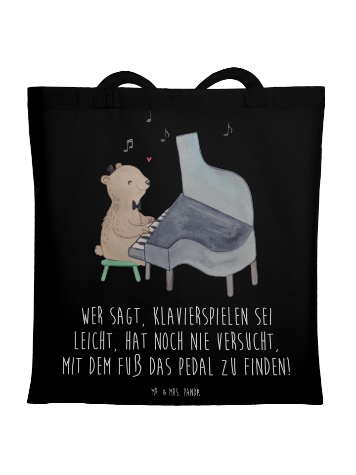 Сумка шоппер Mr. & Mrs. Panda, черный 
Сумка шоппер Mr. & Mrs. Panda, черный