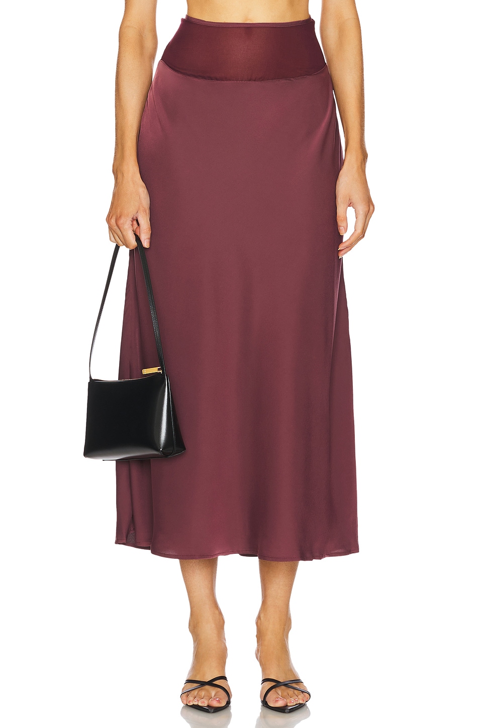 Юбка миди из шифона с вырезом Weworewhat, цвет merlot
Юбка миди из шифона с вырезом Weworewhat, цвет merlot