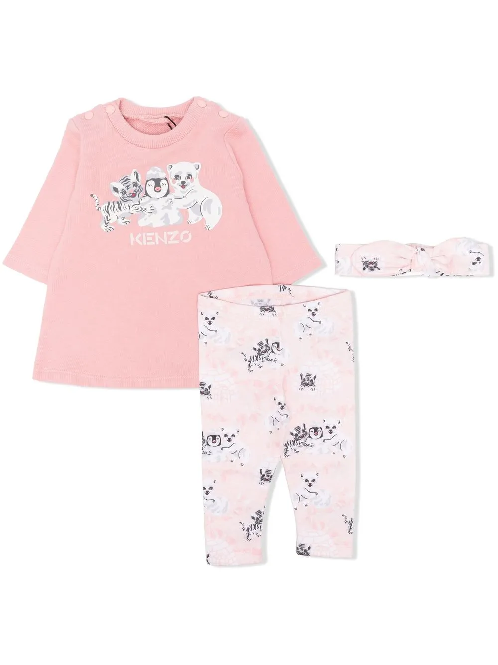 Спортивный костюм с графичным принтом Kenzo Kids, розовый
Спортивный костюм с графичным принтом Kenzo Kids, розовый