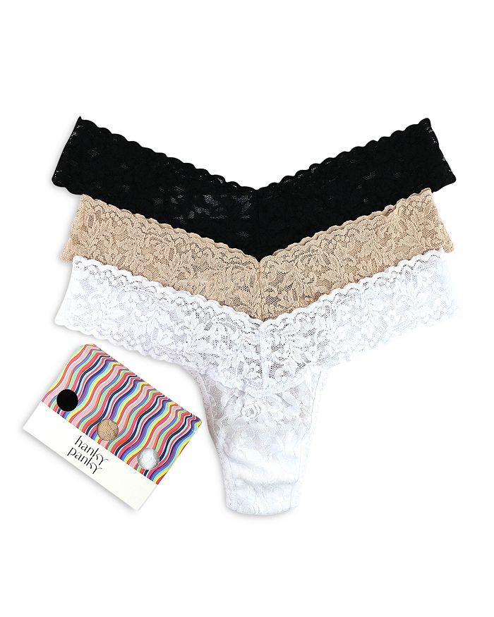 Фирменные кружевные стринги с низкой посадкой, набор из 3 шт Hanky Panky, мультиколор
Фирменные кружевные стринги с низкой посадкой, набор из 3 шт Hanky Panky, мультиколор
