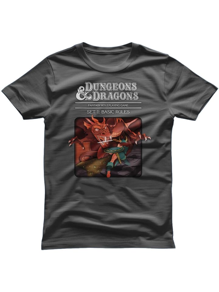 Dungeons And Dragons Футболка "D&D Set 1 - Basic Rules T-Shirt" серого цвета, Серый, Dungeons And Dragons Футболка "D&D Set 1 - Basic Rules T-Shirt" серого цвета
Dungeons And Dragons Футболка "D&D Set 1 - Basic Rules T-Shirt" серого цвета, Серый, Dungeons And Dragons Футболка "D&D Set 1 - Basic Rules T-Shirt" серого цвета