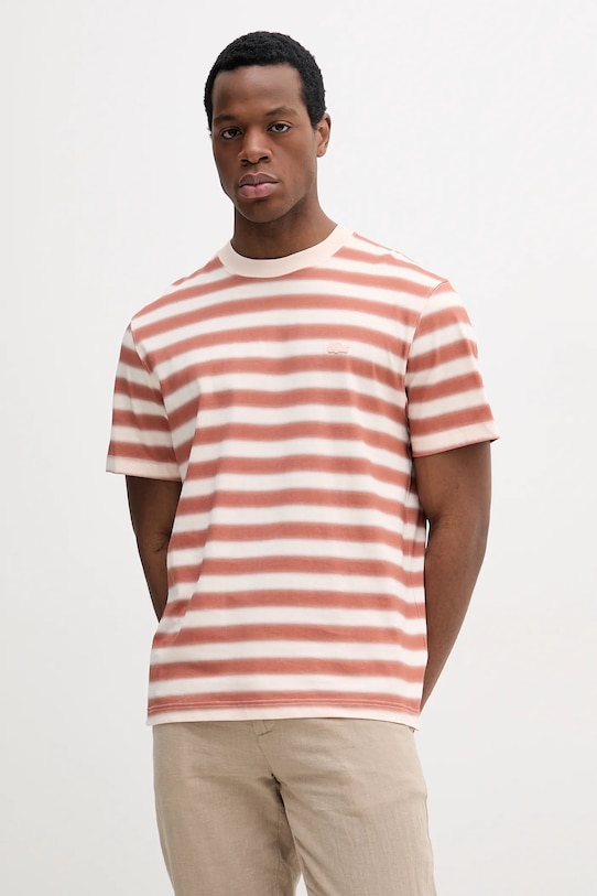 Хлопковая футболка Lacoste, бежевый
Хлопковая футболка Lacoste, бежевый