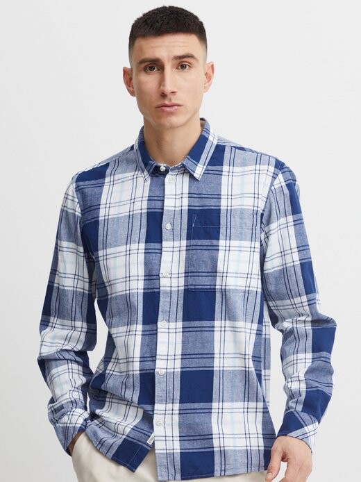 Рубашка с длинным рукавом сдесдра Solid, синий
Рубашка с длинным рукавом сдесдра Solid, синий