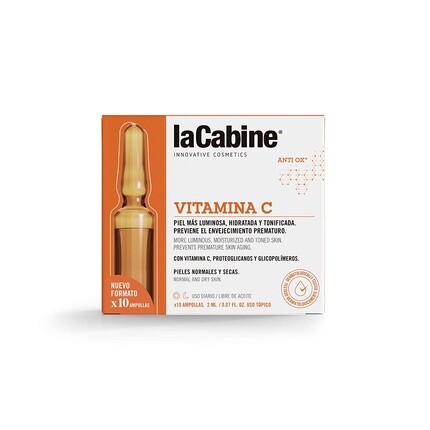 Lacabine Anti Ox ампулы 2 мл – упаковка из 10 шт., La Cabine
Lacabine Anti Ox ампулы 2 мл – упаковка из 10 шт., La Cabine