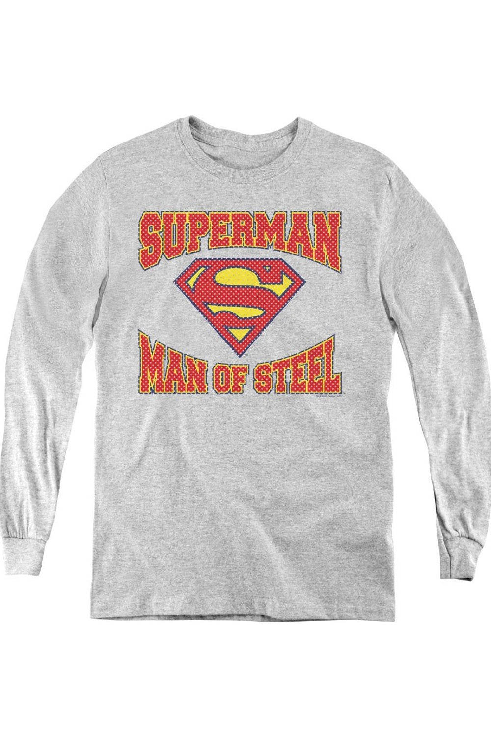 Футболка с длинным рукавом для детей "Супермен: Человек из стали" Gildan, Athletic Heather
Футболка с длинным рукавом для детей "Супермен: Человек из стали" Gildan, Athletic Heather