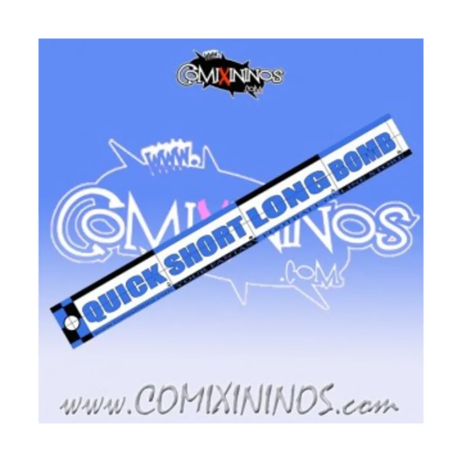 Линейка диапазона - синий/черный, Fantasy Football Miniatures - Range Rulers and Templates (34mm)
Линейка диапазона - синий/черный, Fantasy Football Miniatures - Range Rulers and Templates (34mm)