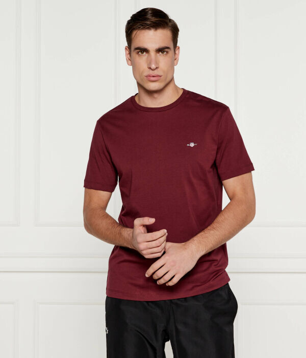 Футболка мужская Gant базовая, бургундия
Футболка мужская Gant базовая, бургундия