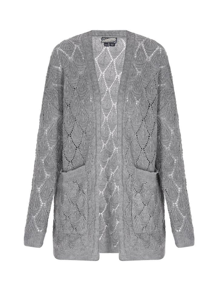 Кардиган DreiMaster Vintage, серый меланж
Кардиган DreiMaster Vintage, серый меланж