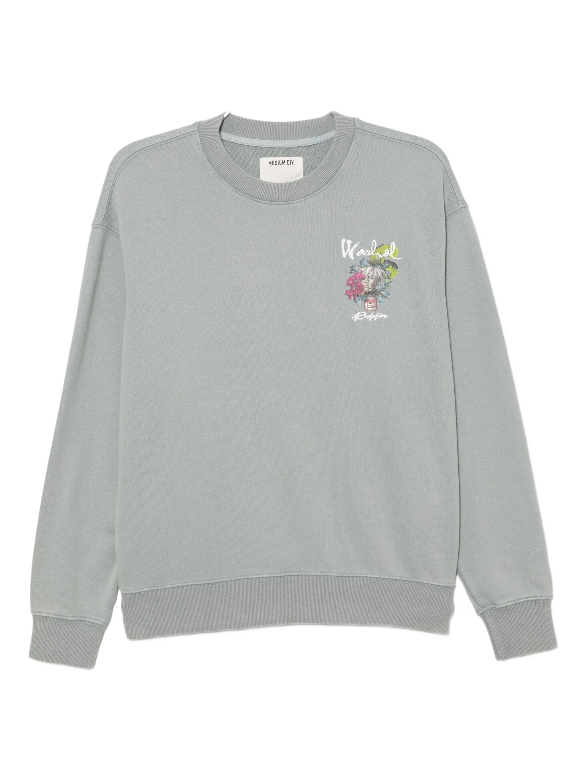 Толстовка с графичным принтом Musium Div., зеленый
Толстовка с графичным принтом Musium Div., зеленый