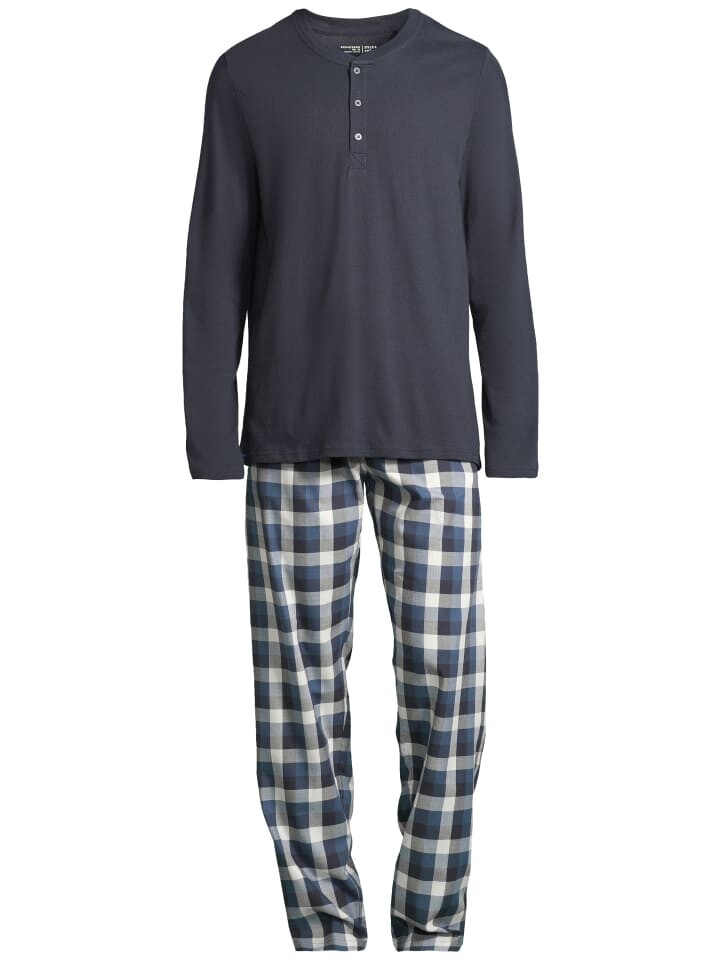 Пижама Schiesser Night & Home, цвет grau kariert/blau
Пижама Schiesser Night & Home, цвет grau kariert/blau