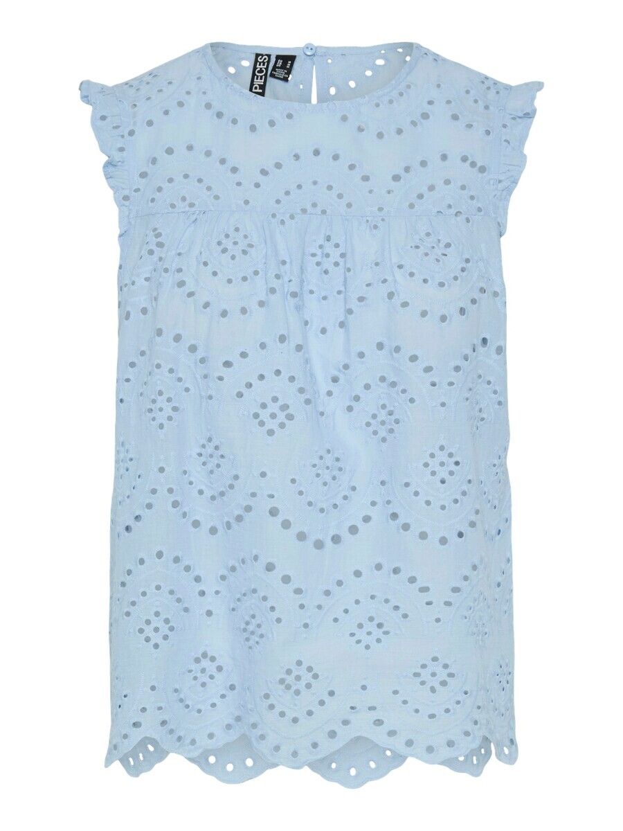 Блуза PIECES Blouse PCVILDE, светло-синий 
Блуза PIECES Blouse PCVILDE, светло-синий