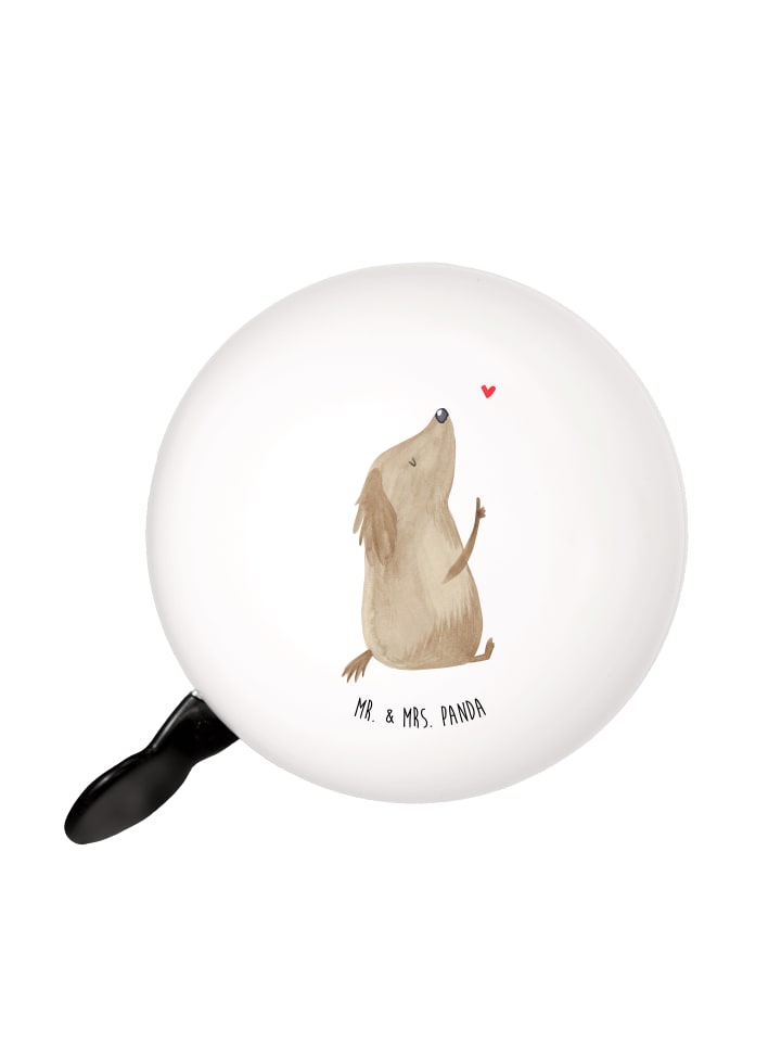 Mr. & Mrs. Panda Велосипедный звонок "Любовь к собаке без слов" белого цвета
Mr. & Mrs. Panda Велосипедный звонок "Любовь к собаке без слов" белого цвета