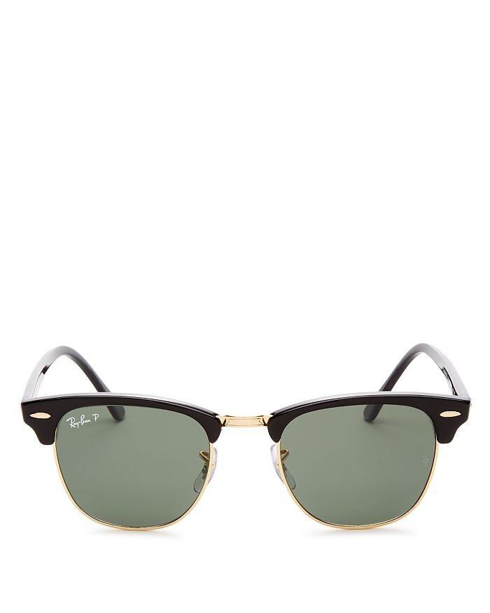 Классические поляризованные солнцезащитные очки Clubmaster, 51 мм Ray-Ban
Классические поляризованные солнцезащитные очки Clubmaster, 51 мм Ray-Ban