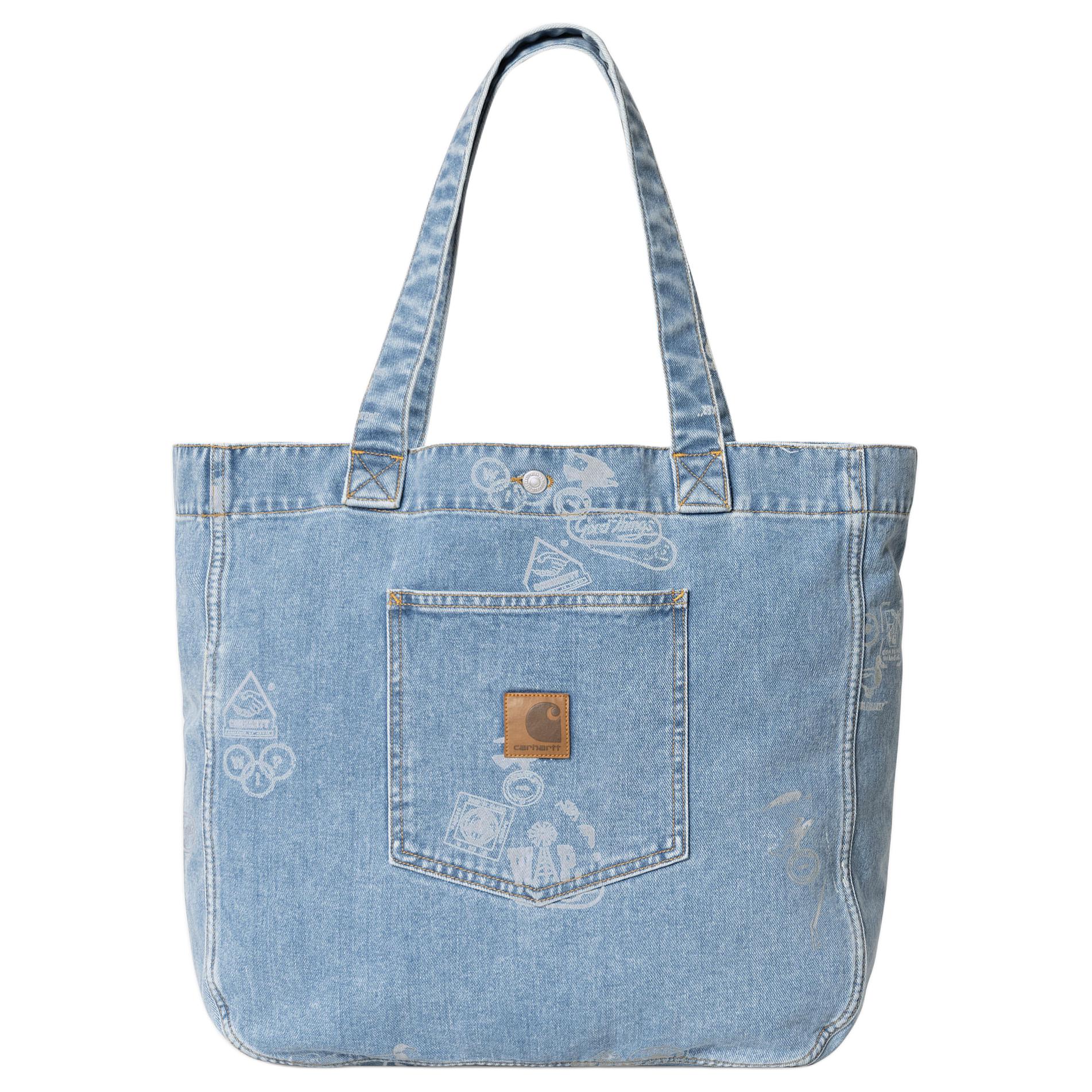 Carhartt WIP Хлопковая сумка-шопер с наплечным ремнем мужская синяя, Blue
Carhartt WIP Хлопковая сумка-шопер с наплечным ремнем мужская синяя, Blue