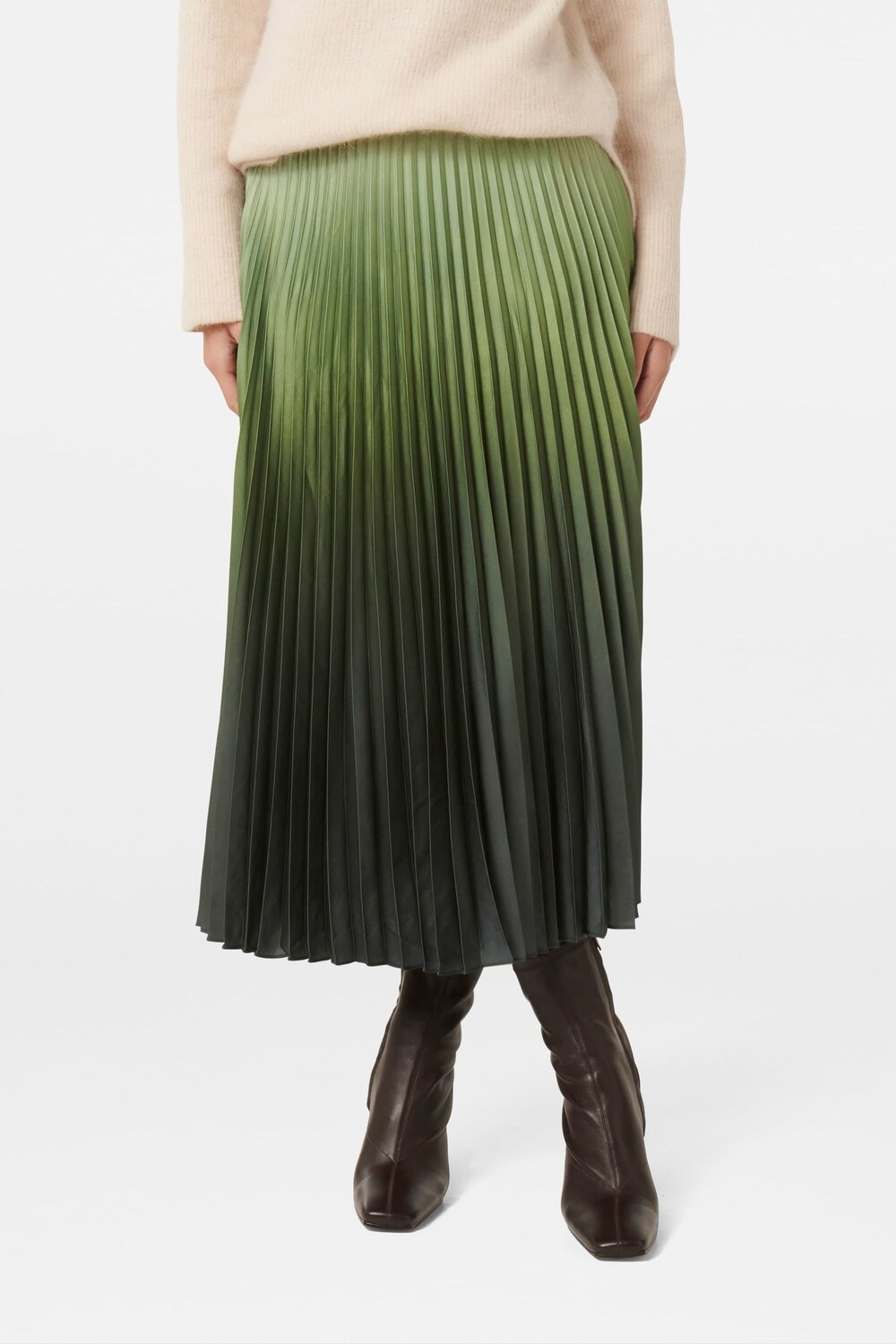 Юбка макси из атласа Evangeline в складку Forever New, зеленый
Юбка макси из атласа Evangeline в складку Forever New, зеленый