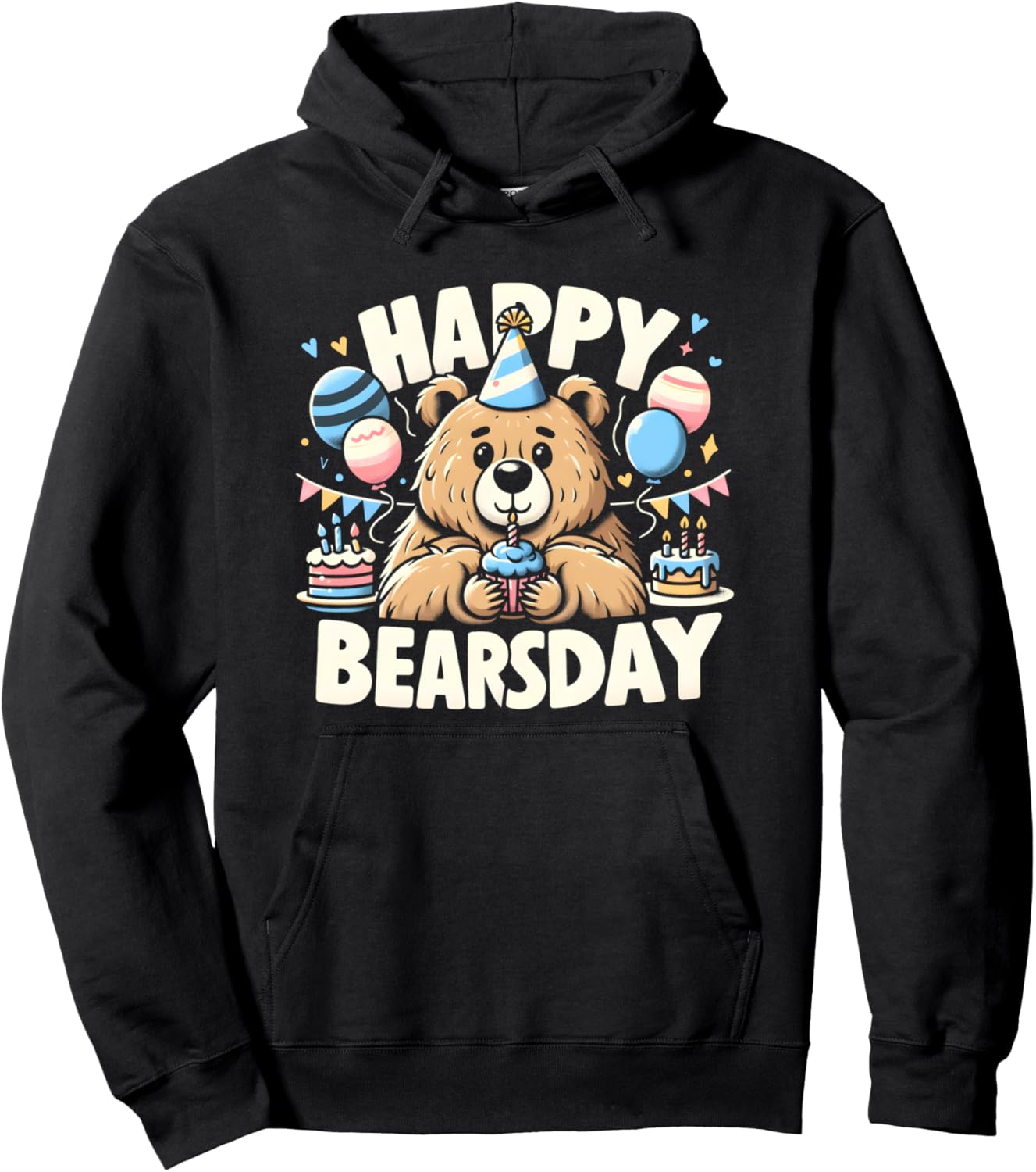 Толстовка с надписью «С днем рождения, любитель медведей» Birthday Gift, черный
Толстовка с надписью «С днем рождения, любитель медведей» Birthday Gift, черный