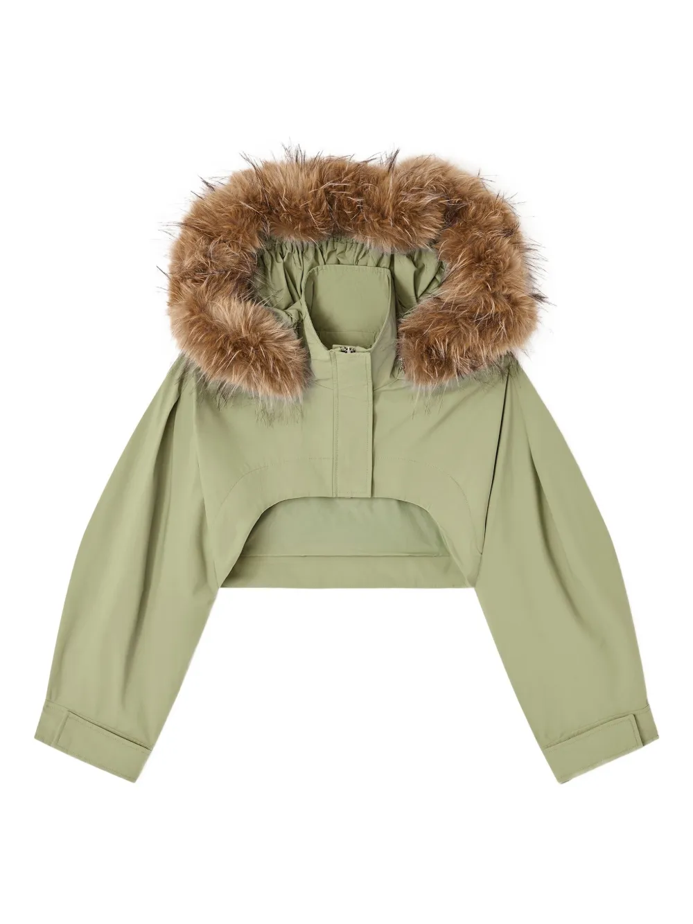 Укороченный жакет GANNI, зеленый
Укороченный жакет GANNI, зеленый