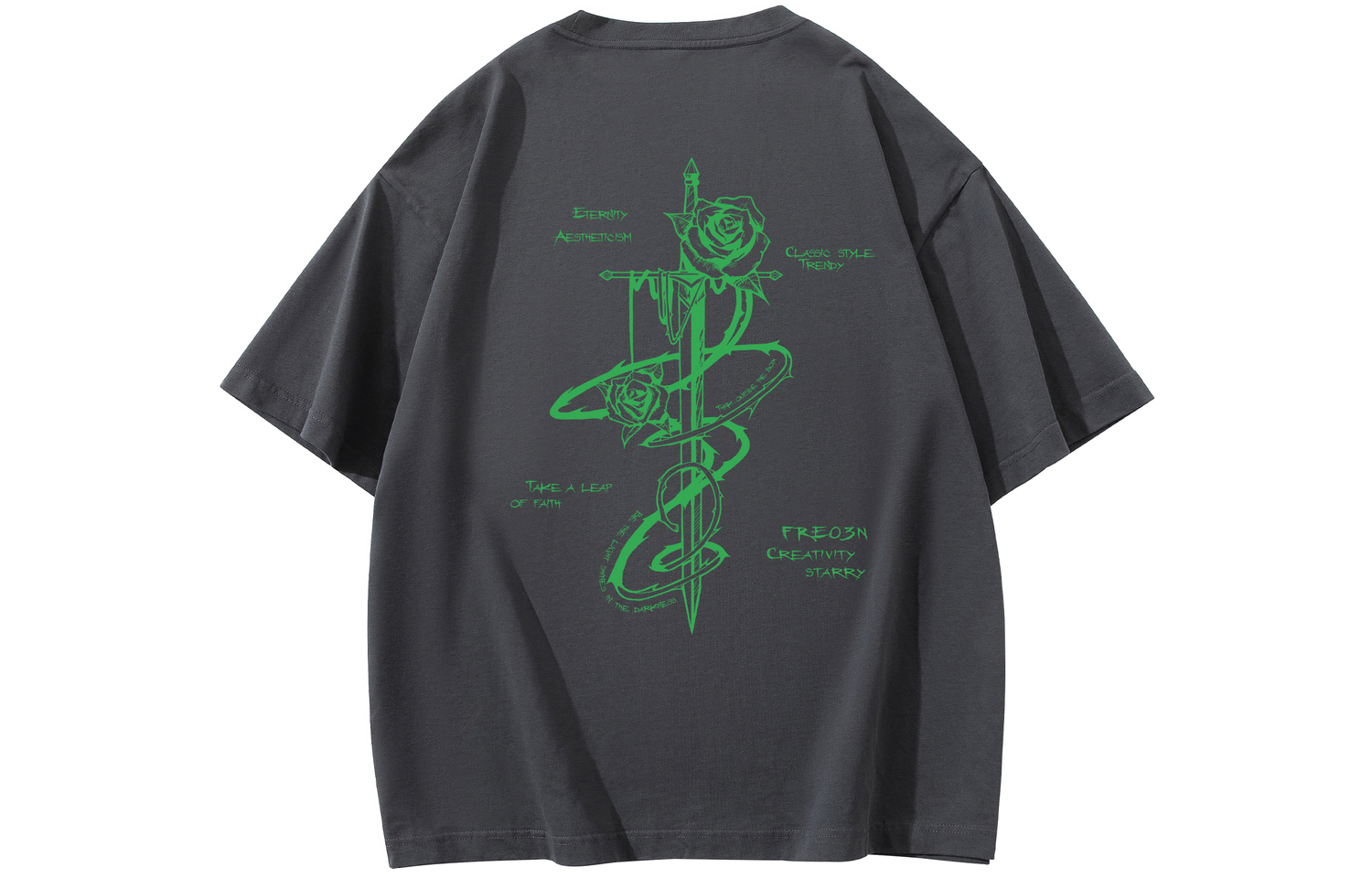 Футболка унисекс FREO3N, темно-серый
Футболка унисекс FREO3N, темно-серый