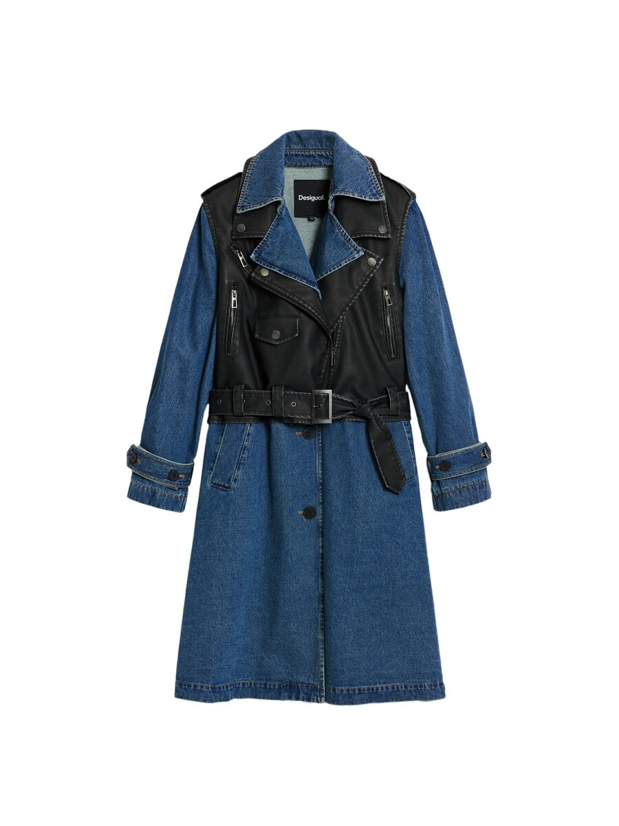 Пальто межсезонное Desigual, Blue Denim
Пальто межсезонное Desigual, Blue Denim