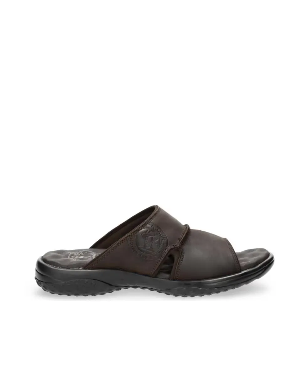 Мужские кожаные сандалии с синтетической подкладкой Panama Jack, темно-коричневый
Мужские кожаные сандалии с синтетической подкладкой Panama Jack, темно-коричневый