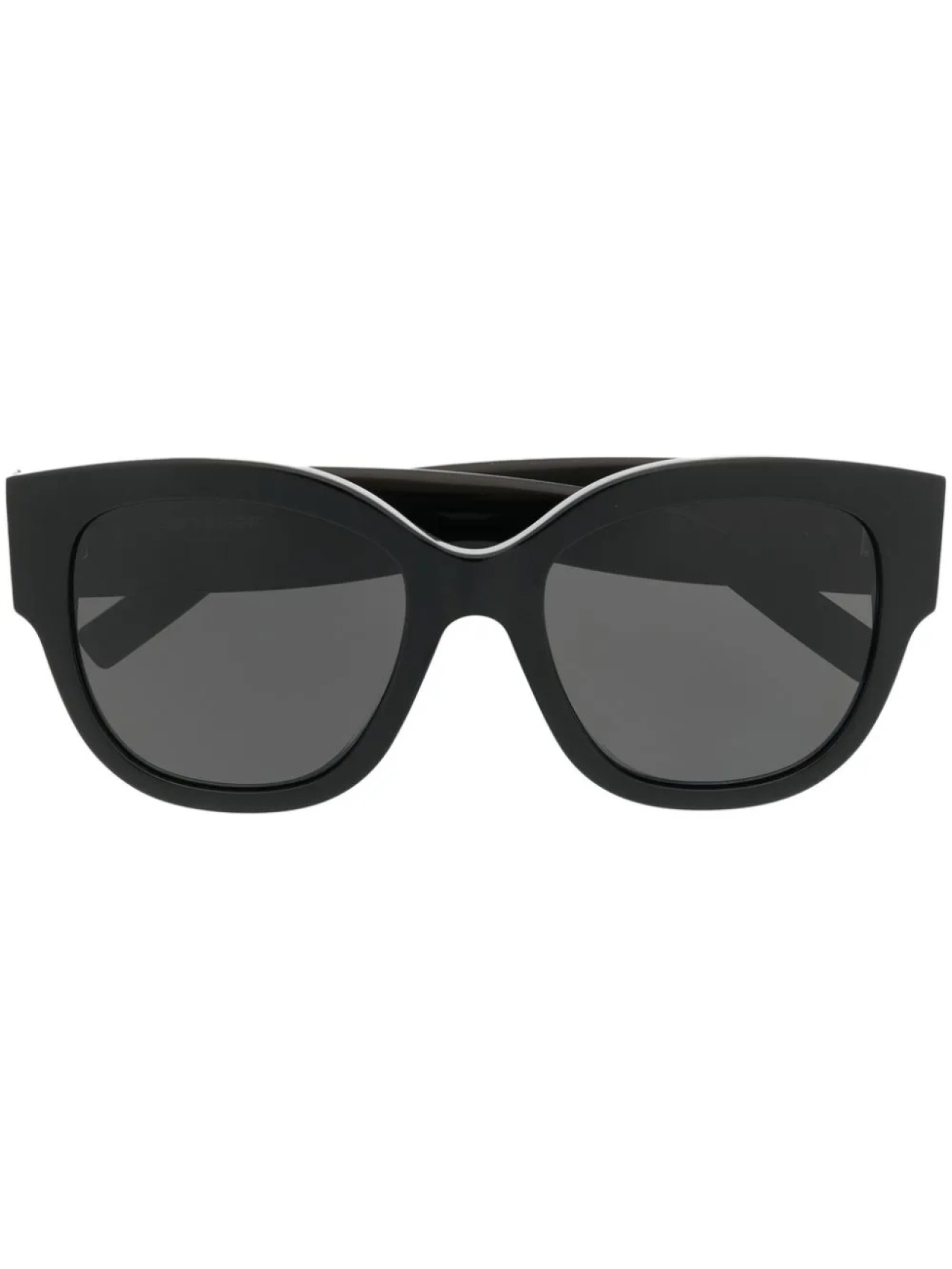 Солнцезащитные очки в круглой оправе с логотипом Saint Laurent Eyewear, черный
Солнцезащитные очки в круглой оправе с логотипом Saint Laurent Eyewear, черный