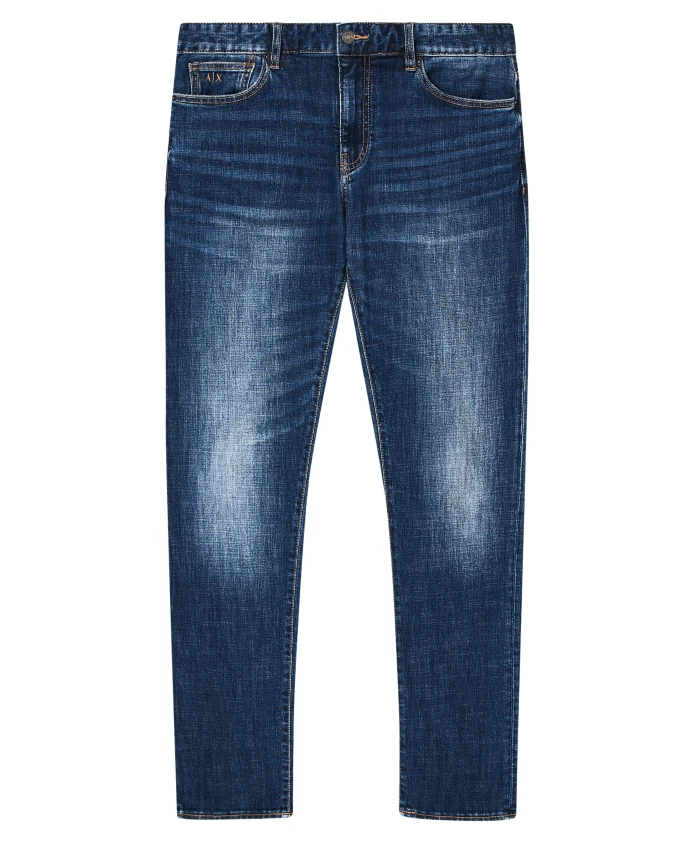Узкие джинсы из эластичного денима Armani Exchange, синий
Узкие джинсы из эластичного денима Armani Exchange, синий