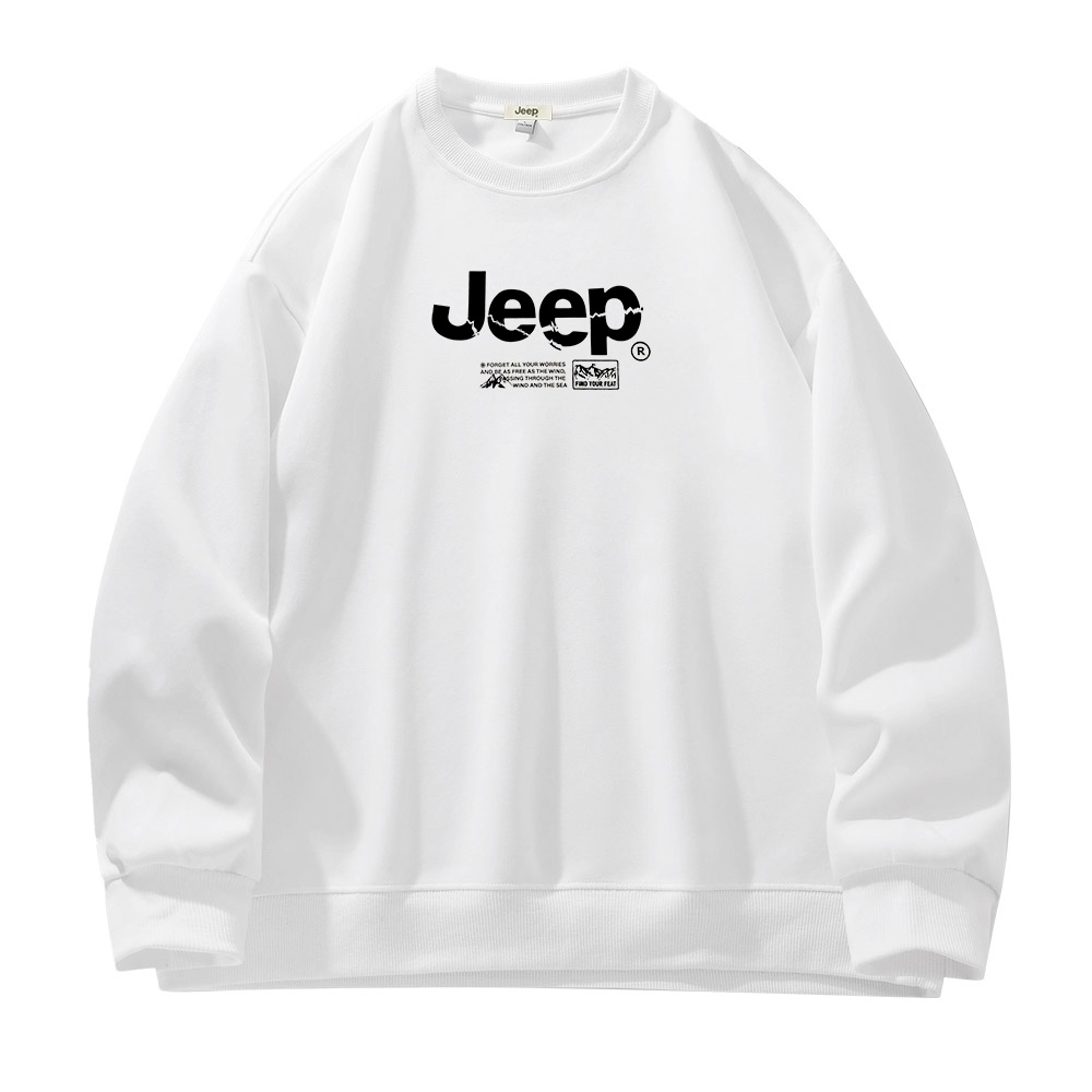 Унисекс свитшот Jeep, белый
Унисекс свитшот Jeep, белый