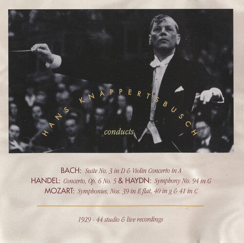 CD диск Knappertsbusch: Knappertsbusch Conducts Bach
CD диск Knappertsbusch: Knappertsbusch Conducts Bach