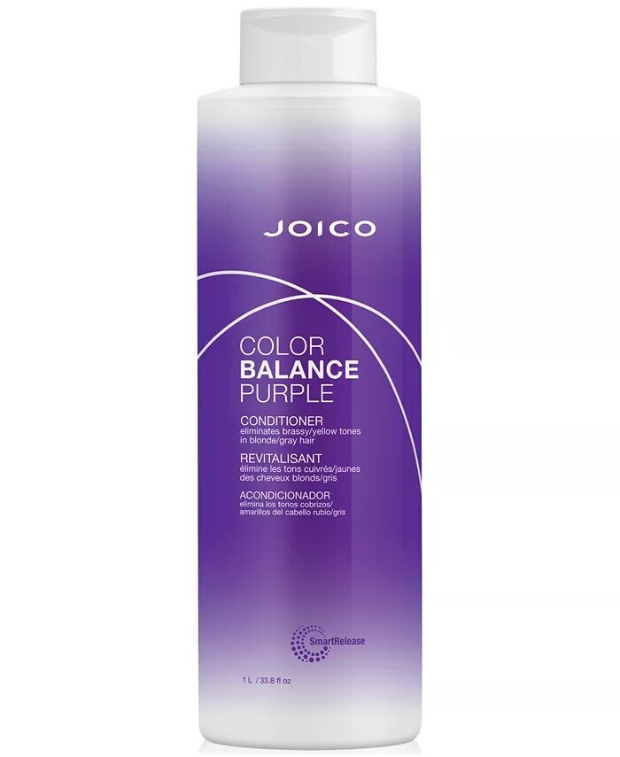 Фиолетовый кондиционер Color Balance, 33,8 унции Joico
Фиолетовый кондиционер Color Balance, 33,8 унции Joico