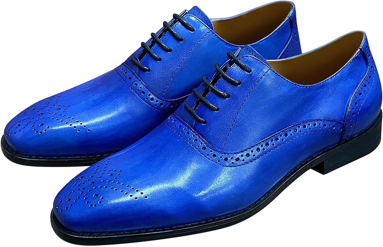 Мужские оксфорды, формальная обувь с костюмом, туфли дерби из натуральной кожи, модные, роскошные, свадебные, деловые, повседневные, удобные туфли смокинг для мужчин Santimon, синий
Мужские оксфорды, формальная обувь с костюмом, туфли дерби из натуральной кожи, модные, роскошные, свадебные, деловые, повседневные, удобные туфли смокинг для мужчин Santimon, синий