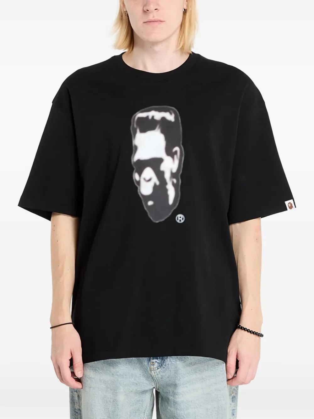 Футболка свободного кроя A Bathing Ape, черный
Футболка свободного кроя A Bathing Ape, черный