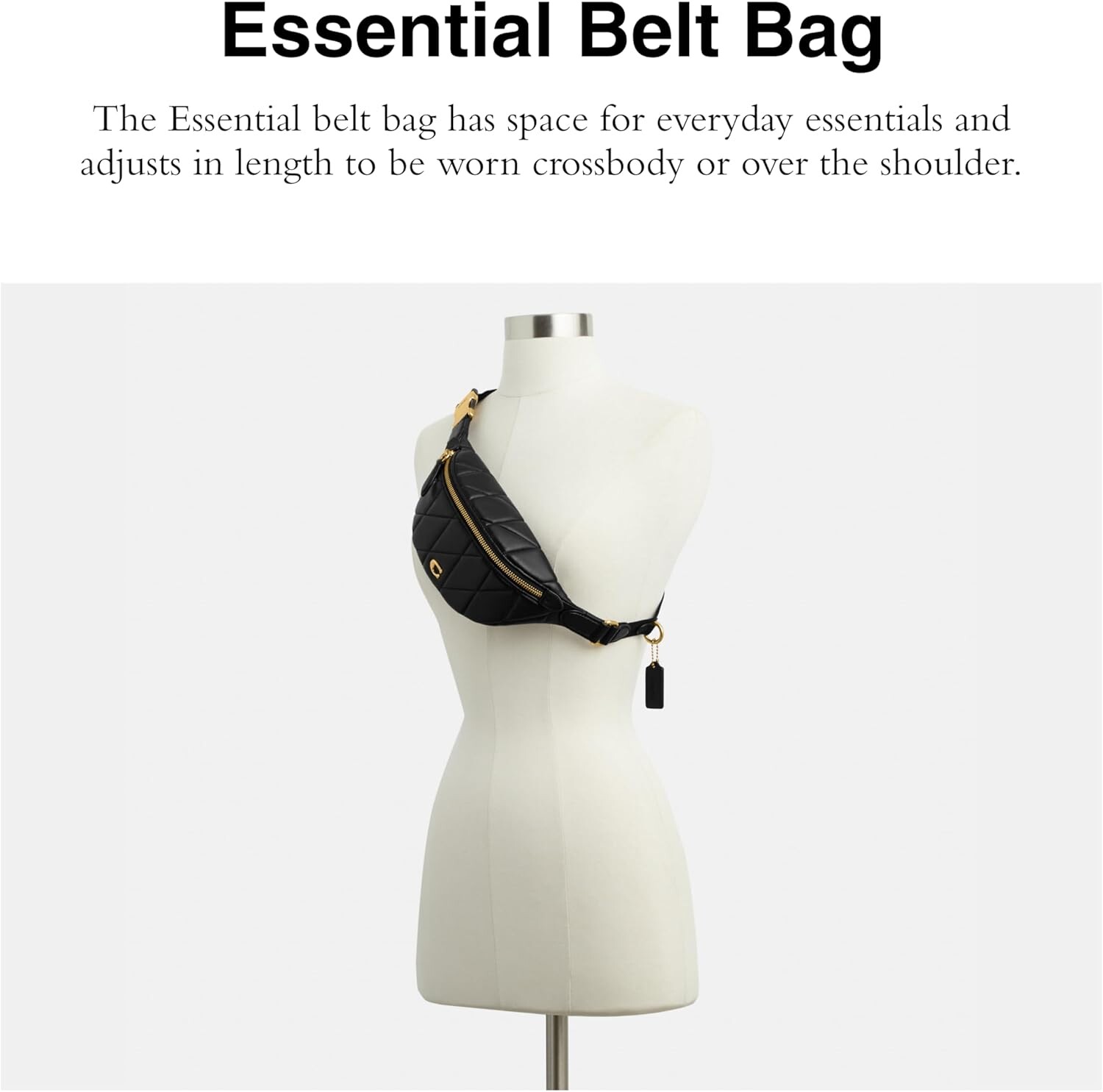 Поясная сумка Coach Essential, черная, Черный, Поясная сумка Coach Essential, черная
Поясная сумка Coach Essential, черная, Черный, Поясная сумка Coach Essential, черная