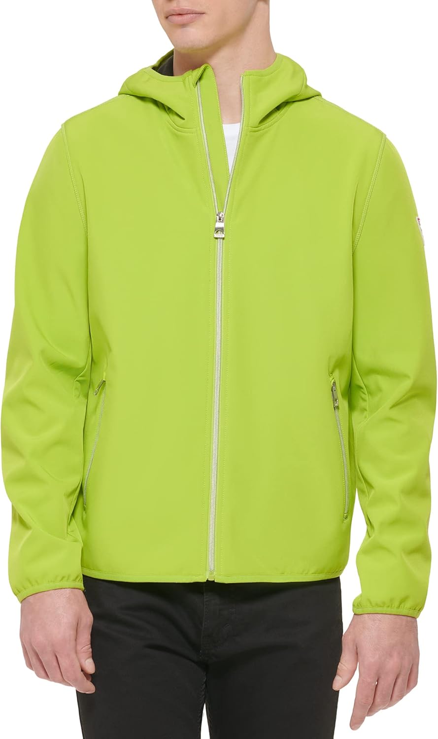 Мужская ветровка GUESS Softshell с капюшоном и длинным рукавом, Lime
Мужская ветровка GUESS Softshell с капюшоном и длинным рукавом, Lime
