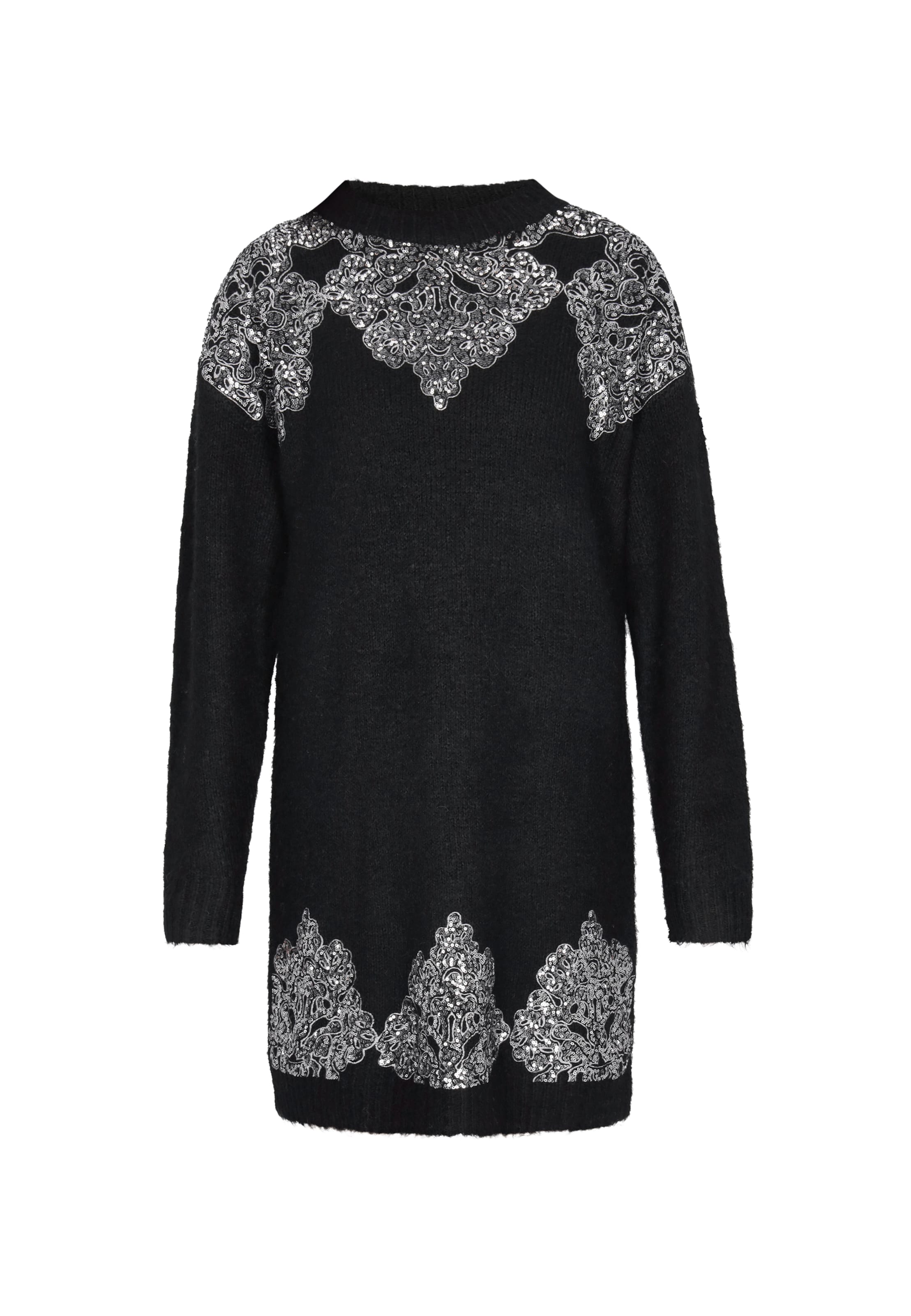 Usha BLACK LABEL Вязаное платье в черном цвете
Usha BLACK LABEL Вязаное платье в черном цвете