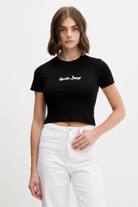 Футболка Guess Jeans, черный
Футболка Guess Jeans, черный