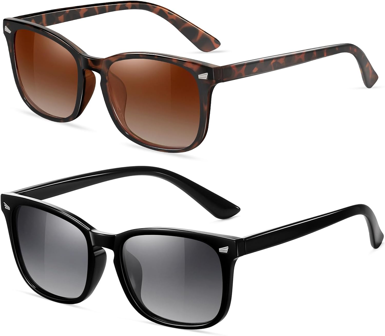 Поляризованные солнцезащитные очки FEIDUSUN для женщин и мужчин. Классические модные солнцезащитные очки с защитой от УФ-излучения, A07 Light Leopard / Gradient Tea + Gloss Black / Gradient Gray
Поляризованные солнцезащитные очки FEIDUSUN для женщин и мужчин. Классические модные солнцезащитные очки с защитой от УФ-излучения, A07 Light Leopard / Gradient Tea + Gloss Black / Gradient Gray