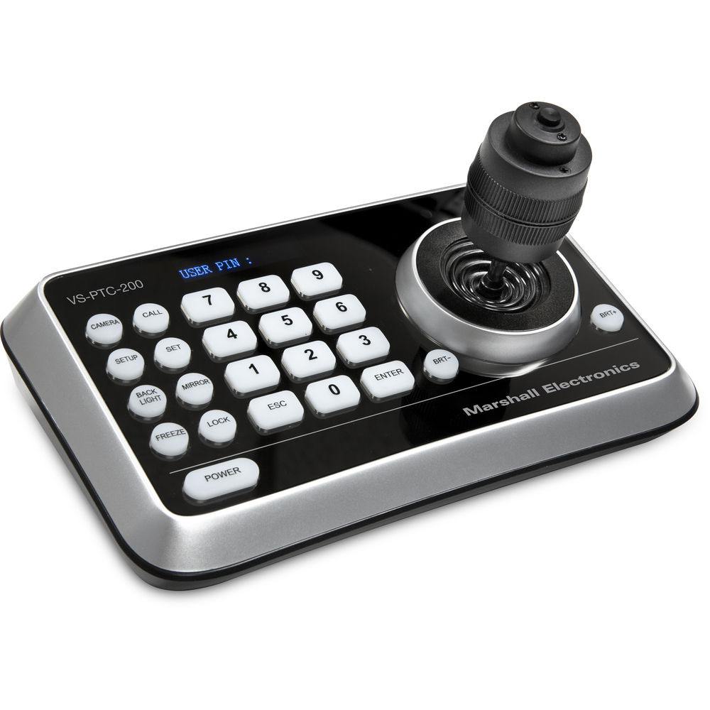 Компактный контроллер PTZ-камеры Marshall Electronics VS-PTC-200
Компактный контроллер PTZ-камеры Marshall Electronics VS-PTC-200