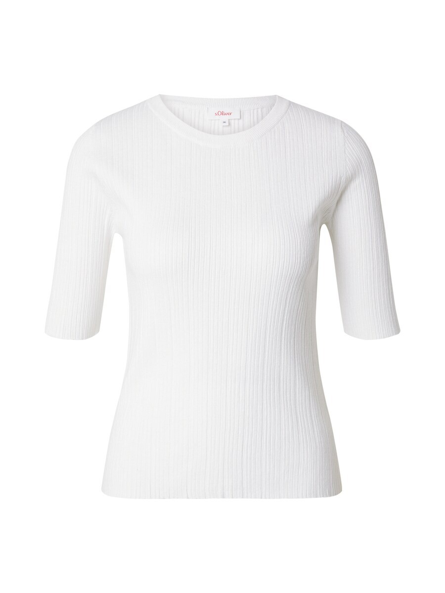 Тонкий вязаный свитер s.Oliver Sweater, кремовый
Тонкий вязаный свитер s.Oliver Sweater, кремовый