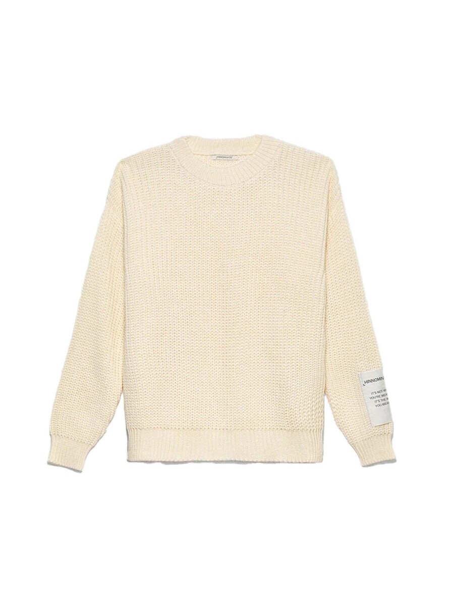 Базовый свитер HINNOMINATE Sweater, бежевый
Базовый свитер HINNOMINATE Sweater, бежевый