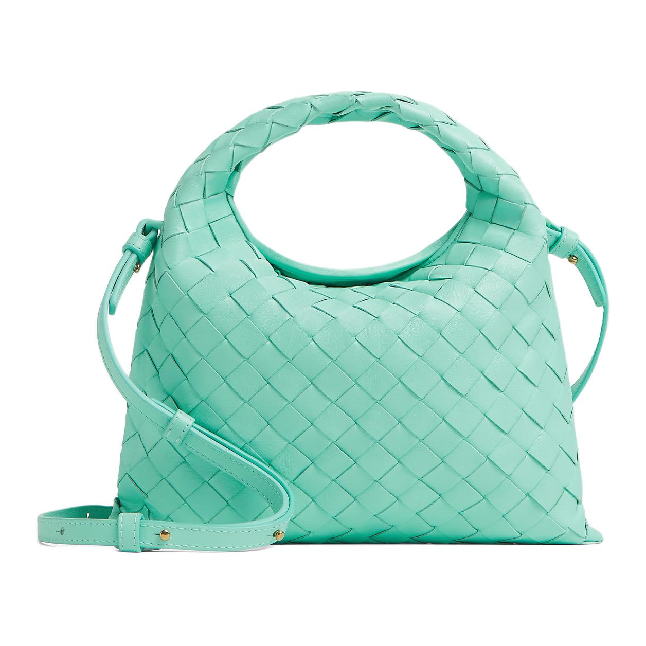 Bottega Veneta Intrecciato Calfskin Handbag, Shoulder Bag, Crossbody Bag Mini Women's Green
Bottega Veneta Intrecciato Calfskin Handbag, Shoulder Bag, Crossbody Bag Mini Women's Green