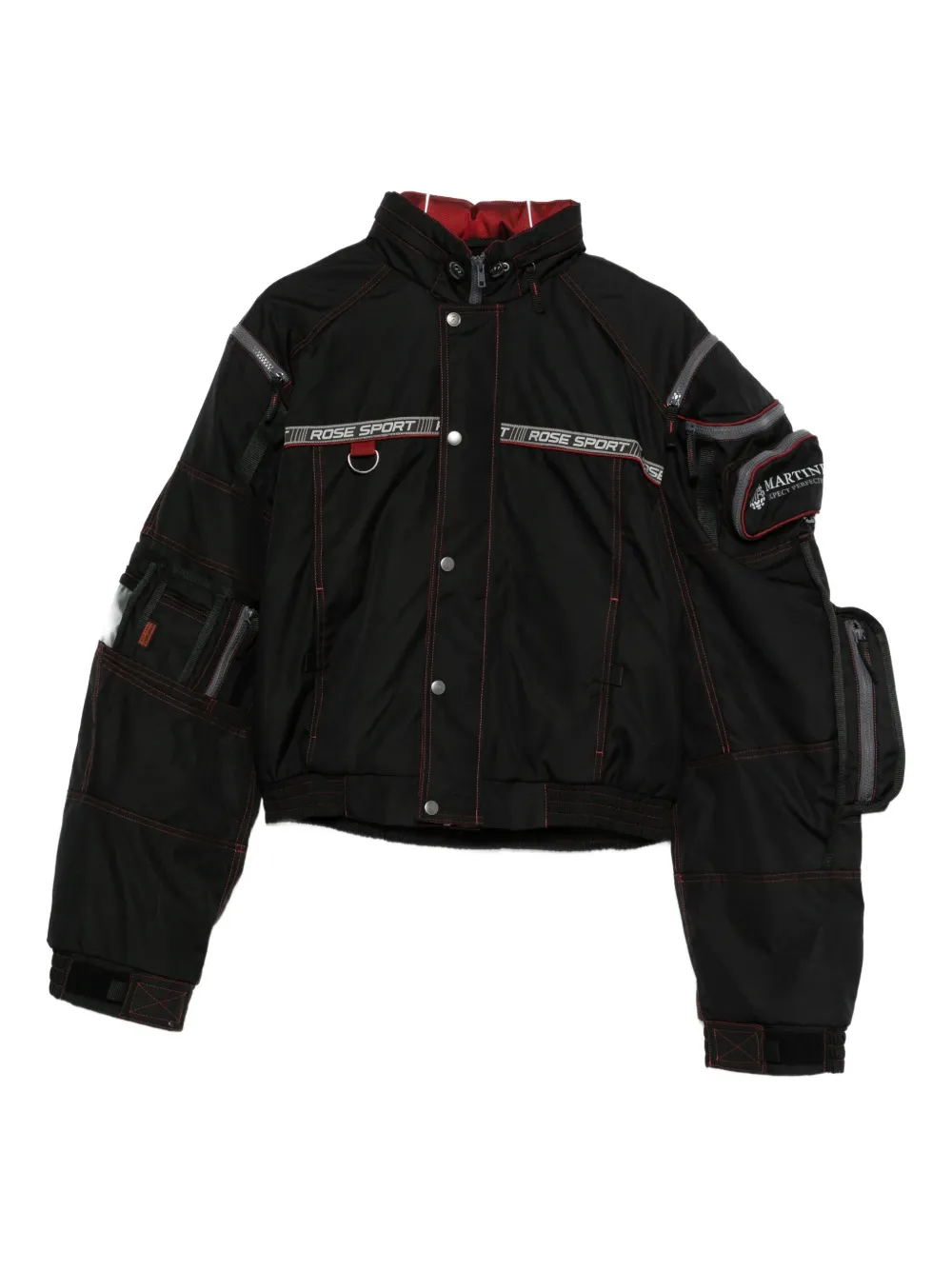 Бомбер с поясной сумкой Martine Rose, черный
Бомбер с поясной сумкой Martine Rose, черный