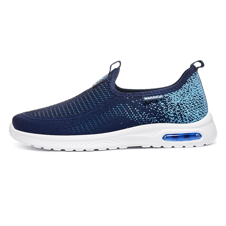 WARRIOR Износостойкие, легкие, дышащие и нескользящие. Низкие повседневные мужские туфли темно-синего цвета
WARRIOR Износостойкие, легкие, дышащие и нескользящие. Низкие повседневные мужские туфли темно-синего цвета